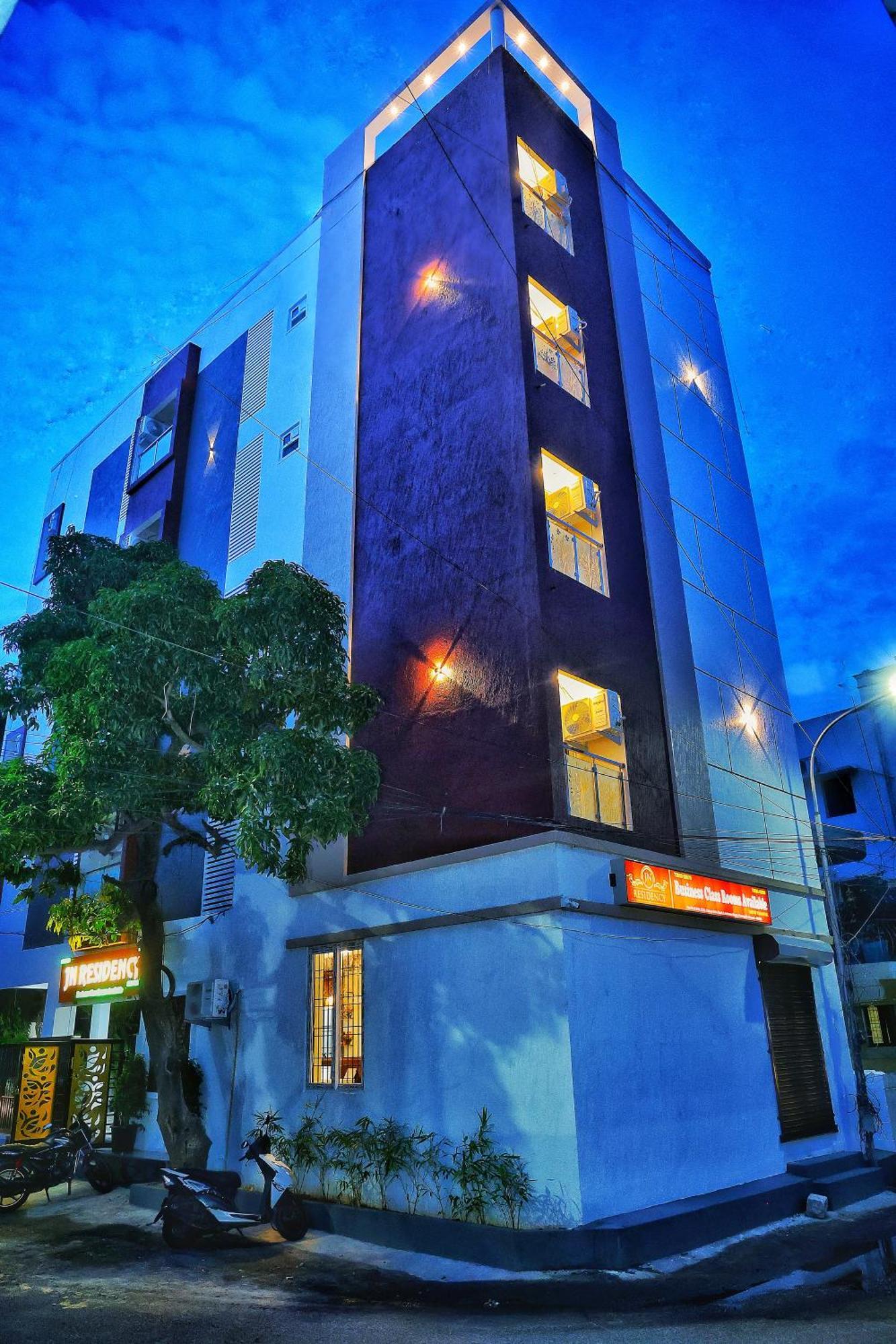 Bed and Breakfast Jn Residency Perungudi Chennai Exterior foto