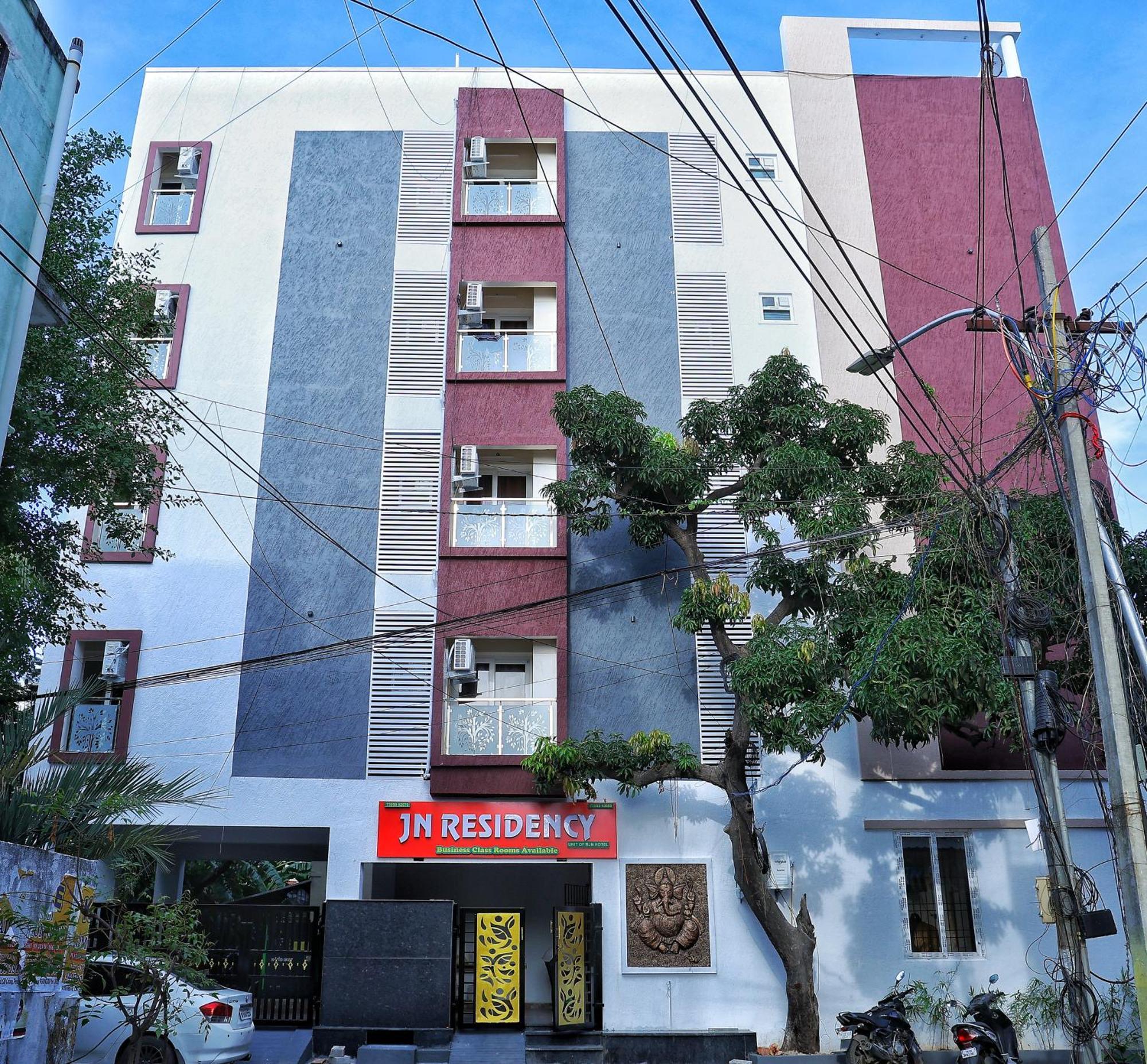 Bed and Breakfast Jn Residency Perungudi Chennai Exterior foto